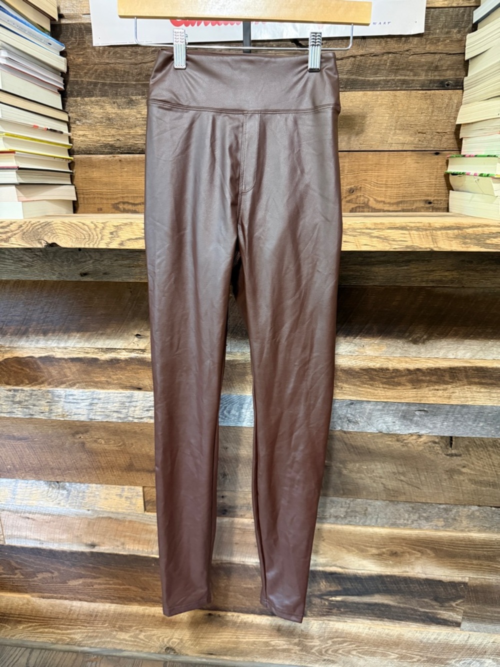 2 - aerie Faux Leather High-Waist Leggings